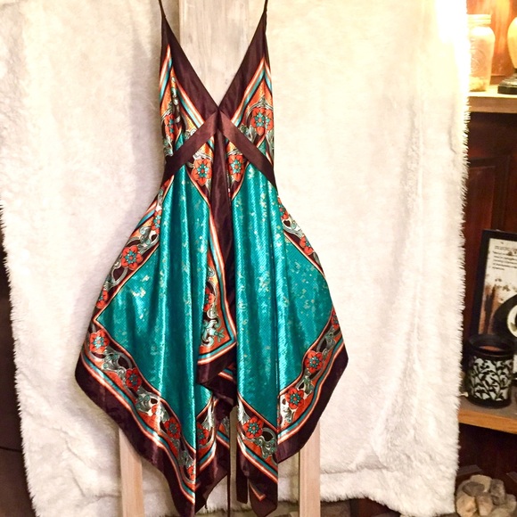 Avon Dresses & Skirts - Vintage Silk Handkerchief Dress